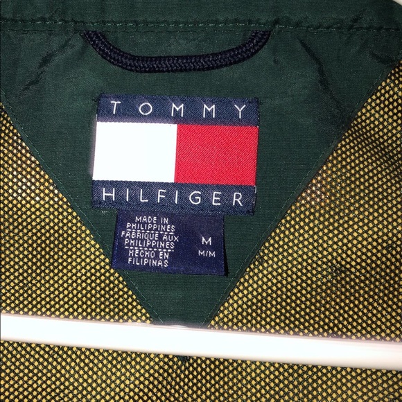 Vintage Tommy Hilfiger Light Jacket with Hood - Picture 1 of 7